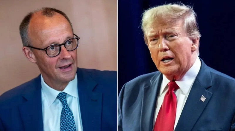 Мерц и Трамп по телефону обсудили Украину и Ближний Восток