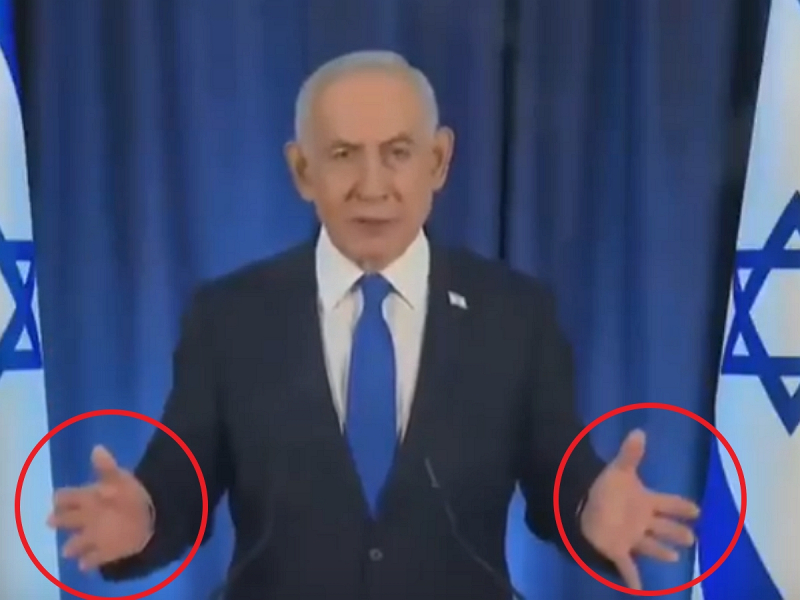 Видео с «шестипалым» Нетаньяху спровоцировало слухи о гибели премьера Израиля