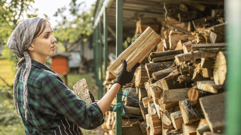 Забудьте о сырых дровах: проверенный метод создания долговечного дровника