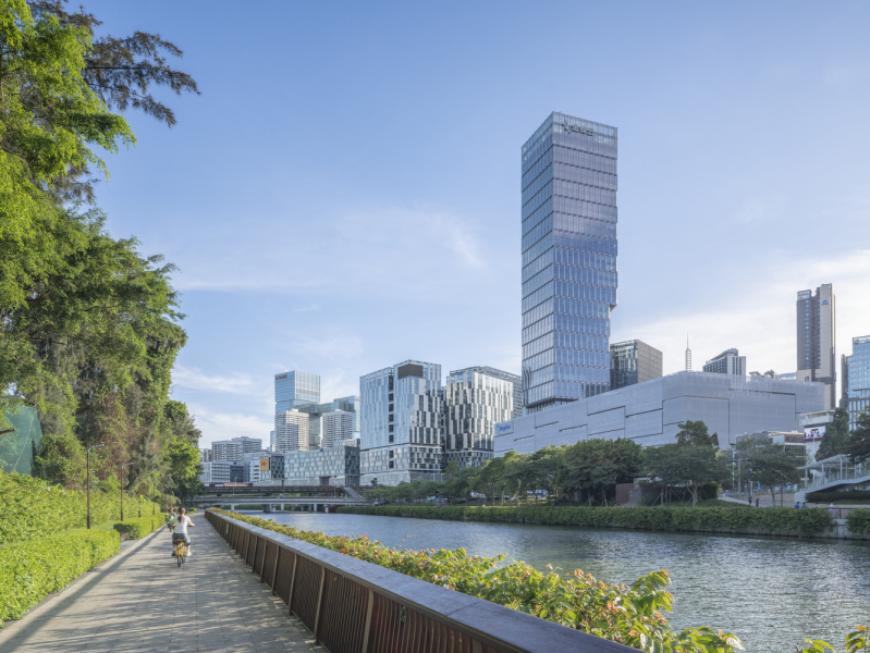 Завершена "Облачная башня Kingdee" в городе Шэньчжэнь, Китай