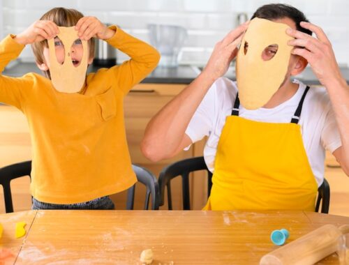 Как сделать маску из папье маше для детей